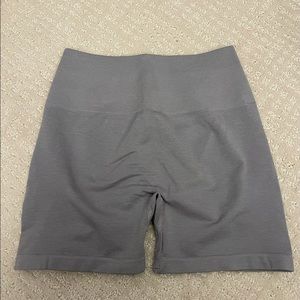 alphalete amplify shorts thundercloud